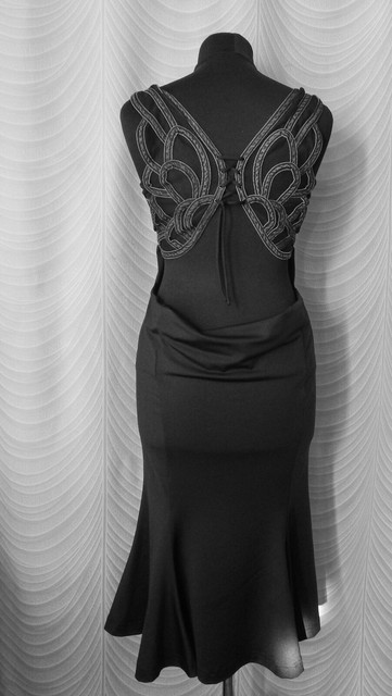 ladies black cocktail dresses uk