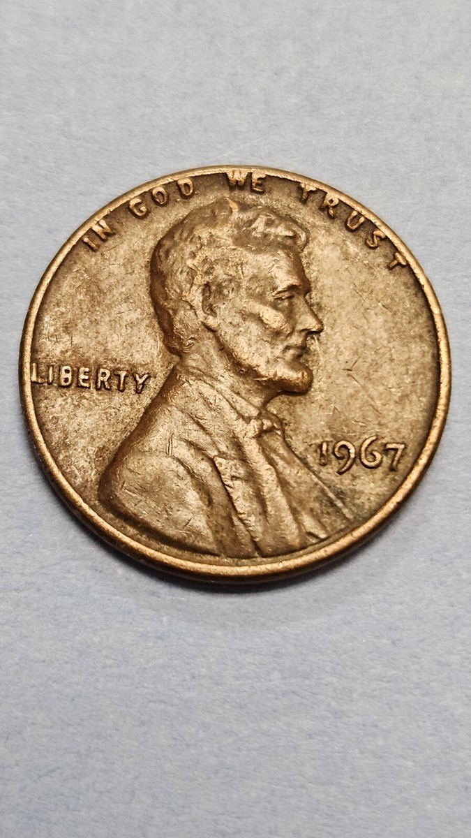 1967 No Mint Mark Penny Errored | eBay