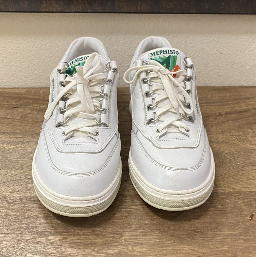 Mephisto Match Run Off Athletic Comfort White Mens Shoes US Mephisto Match Run Off Athletic Comfort White Mens Shoes US