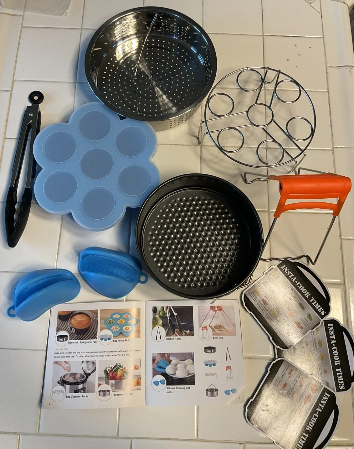 COOKING ACCESSORIES SET for instant Instant Pot or Any Electric Pressure Pot