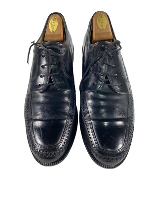 Bass Stanley Men’s Black Leather Upper Lace up Casual Shoes Oxfords Size 11.5M s-l500.jpg main image 3