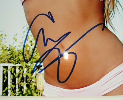 Photo signed by CARMEN ELECTRA, with COA, matted w/name plate | eBay