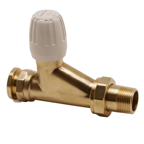 Pegler Belmont straight Pattern Manual Wheel Head Radiator Valve 98WH 22x3/4 - 第 1/6 張圖片