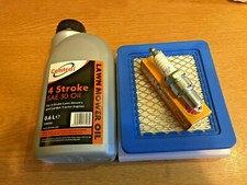 Belle PCLX320 Wacker Plate engine Service Kit Oil Air filter & Sparkplug new GCV