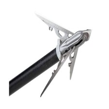 G5 Megameat 125 Grain Broadhead 3 Pk, Stainless Steel, Model Number: MM101