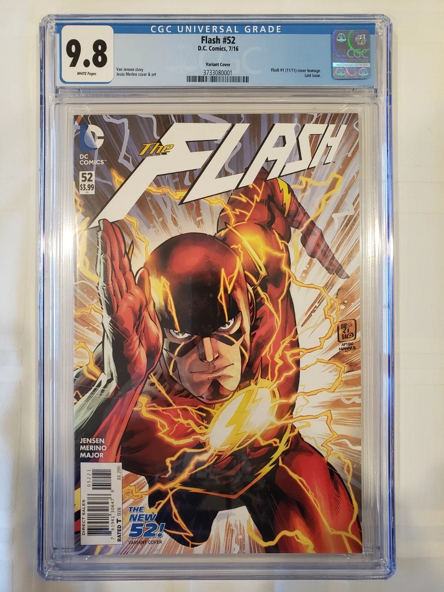 THE FLASH #52 VARIANT FINAL ISSUE OF NEW 52 SERIES. SEE MY OTHERS!!