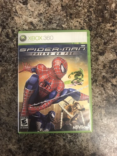 Spider-Man: Friend or Foe (Microsoft Xbox 360, 2007) Tested & Working. No Manual