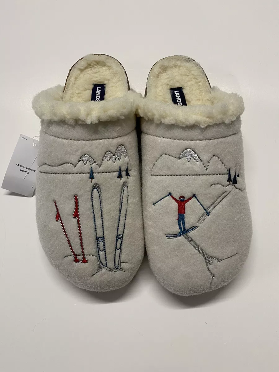Lands end hotsell slippers