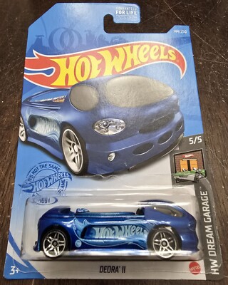 Hot Wheels 2021 Treasure Hunt Deora II Blue HW Dream Garage #5/5