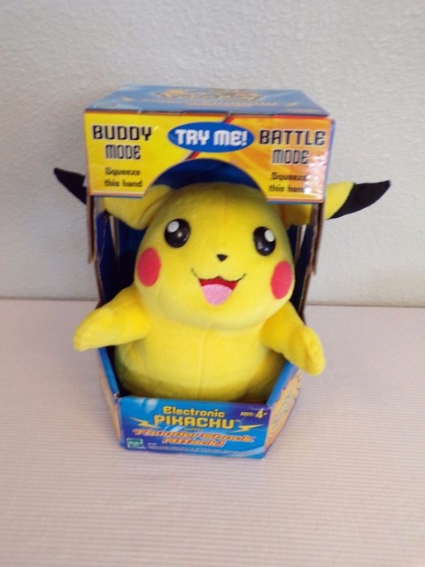 electronic pikachu toy