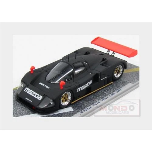 1:43 Spark MAZDA 787B Test Car Matt Black MCX01 Modellino - Immagine 2 di 2
