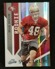 BEAR PASCOE 2009 Absolute Memorabilia #169 Rookie Card RC Spectrum Platinum #3/5