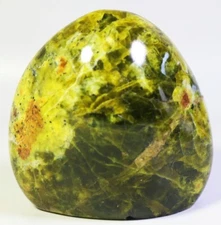 363g Natural Green Opal Agate Quartz Crystal Stone Mineral Free form Gift