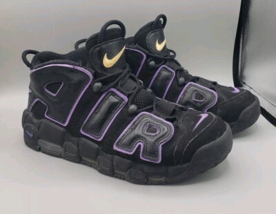Nike Air More Uptempo '96 Black Action Grape DV1879 001 Men's Size 10