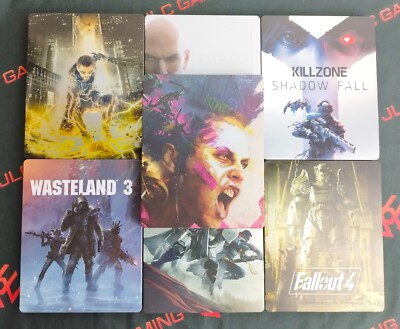 x7 PlayStation & Xbox Steelbook Bundle (RAGE 2, Deus Ex, Destiny 2, Killzone...)