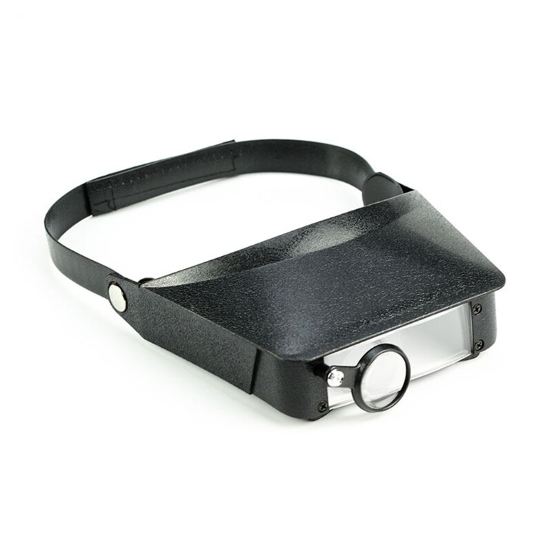 Head Magnifying Glasses Visors Headset Headband Magnifier HandsFree