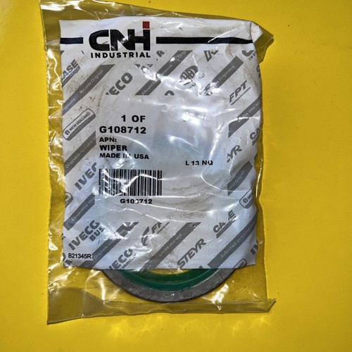 G108712 CNH Industries JI Case Wiper Seal For Hydraulic Cylinder 580K