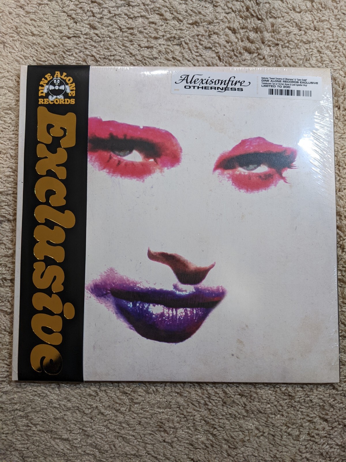 Alexisonfire Otherness 2LP Vinyl Limited Tan Orchid Bone Gold Splatter Edition x/200