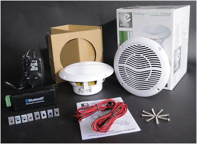E-Audio Bluetooth Deckenlautsprecher weiß - B402BL
