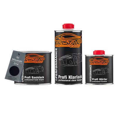 Autolack Set Dose für Mitsubishi D14 Dark Blue Perl Cosmic Blue Perl 1,25L
