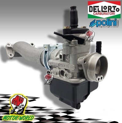 Vergaser Dell'Orto PHBL 24 Am Ansaugkrümmer Für VESPA 50 PK XL RUSH ETS