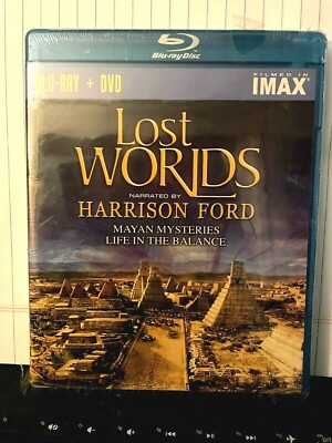 IMAX:Lost Worlds (Mayan Mysteries/Life in the Balance) (Blu-ray/DVD Combo) NEW