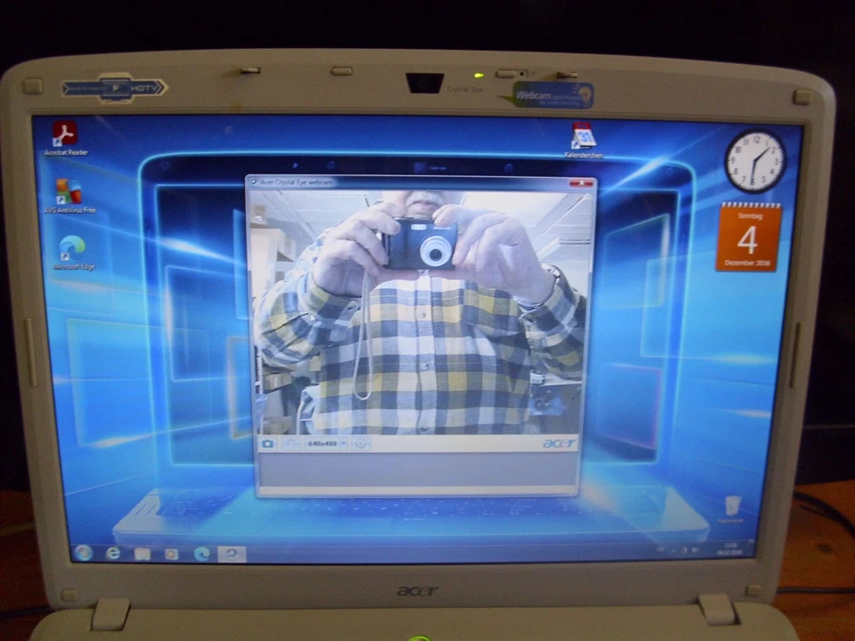 17"Acer aspire 7720G/7520G LCD Display Komplett - Bild 3 von 4