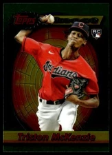 2021 Topps Finest Flashbacks - Triston McKenzie #126 (RC)