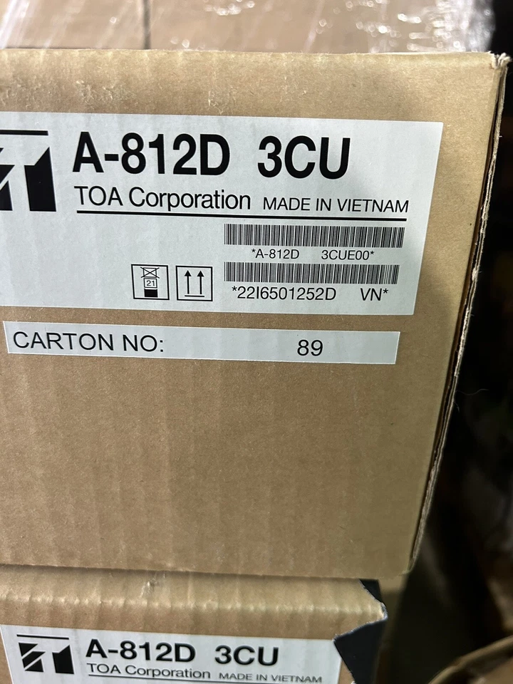 TOA A-812d 3CU Digital Mixer / Amplifier - Image 2 of 2