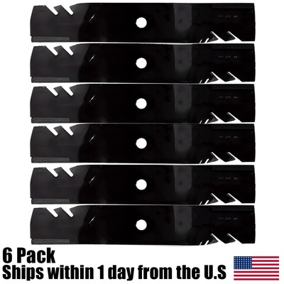 2PK Oregon 394-129 Gator Blade For Exmark 42" Quest E-Series QZE702GEM42200 - Foto 3