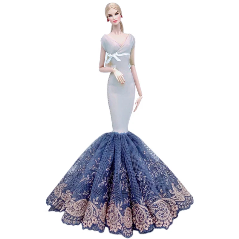Grey fishtail bridesmaid dress 2025