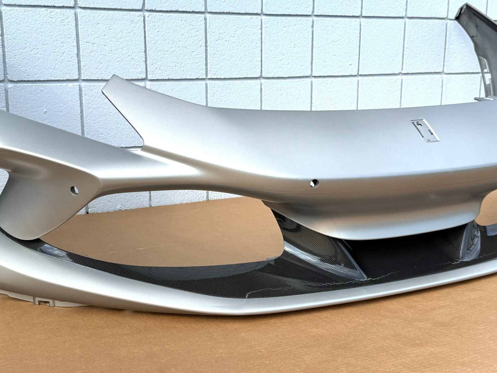 Nice! 2020-2023 Ferrari F8 Tributo / Spider Carbon Front Bumper Cover OEM