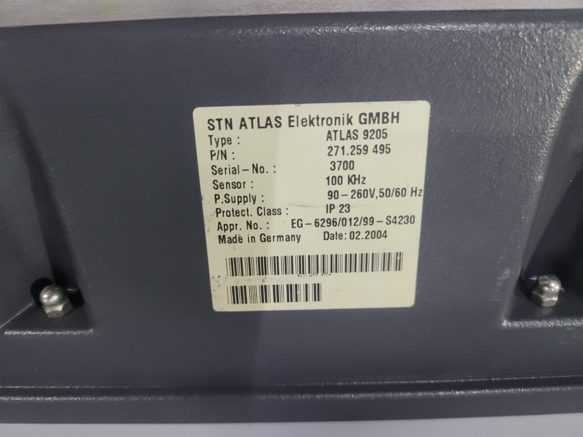 SAM 9205 ECHO SOUNDER (STN ATLAS 9205) | eBay