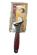 Ivy Classic 18202 Adjustable wrench 8" Power Pro Grip Extra Wide Jaw 1-3/16"