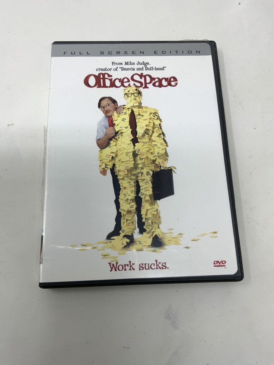 Office Space (DVD, 2002, Full Frame) 24543044994|