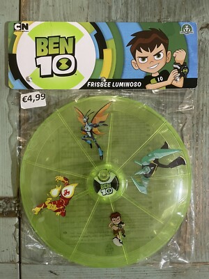 FRISBEE BRIGHT BEN 10 CN MANGA TOYS GADGET New Sealed