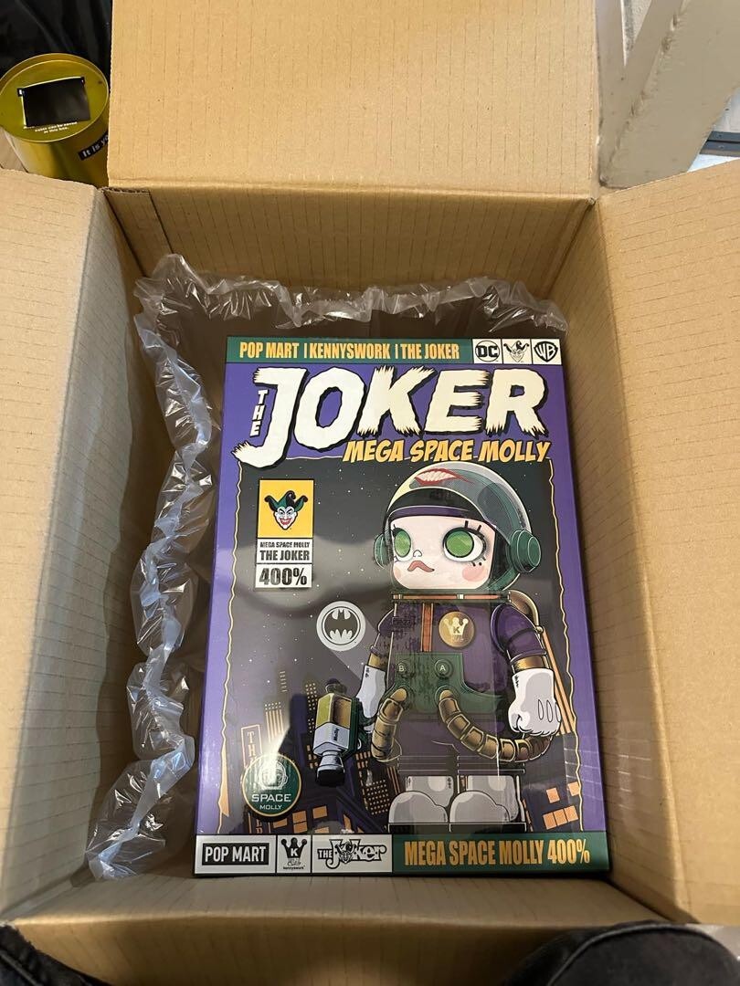 POP MART MEGA SPACE MOLLY 400% The Joker Batman Japan New | eBay