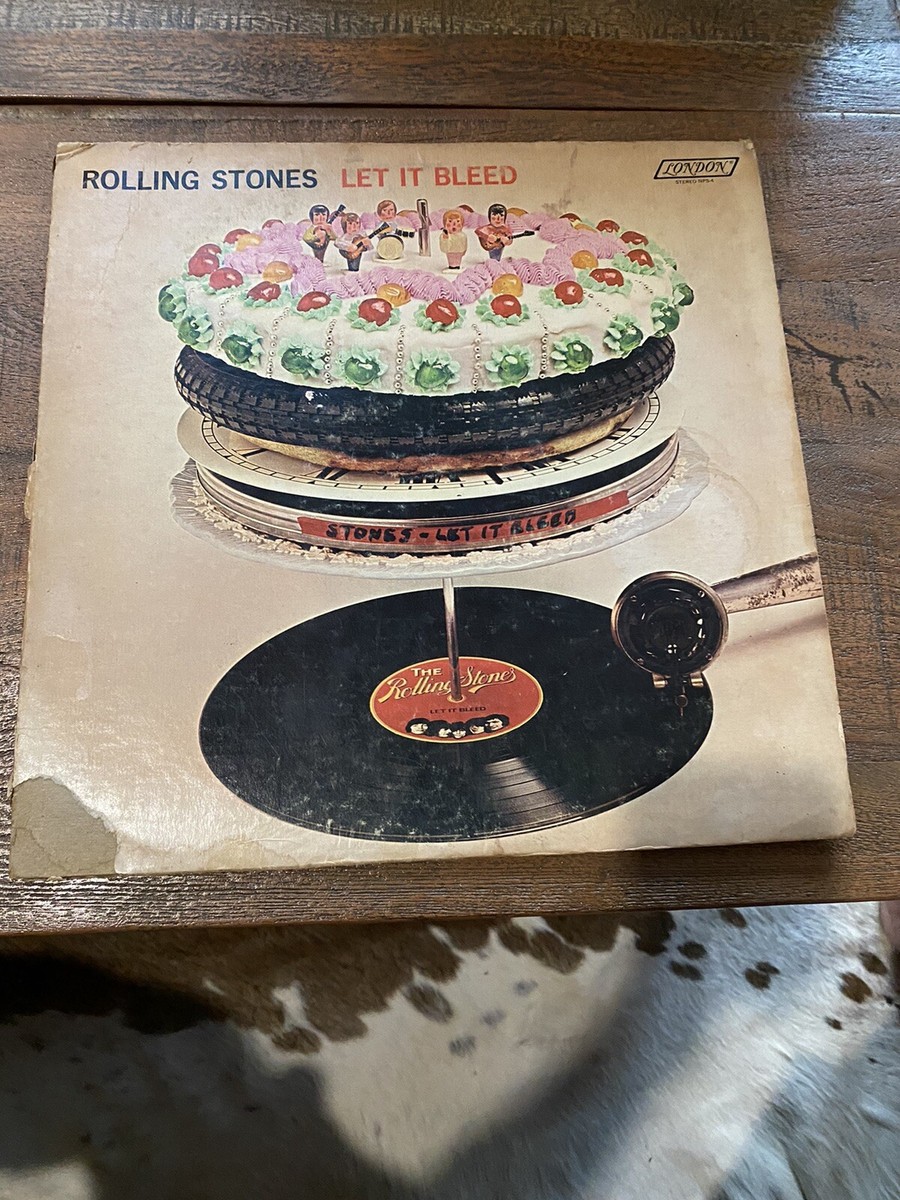 Rolling Stones Let It Bleed LP 1969 London NPS-4 XZAL 9364 Stereo