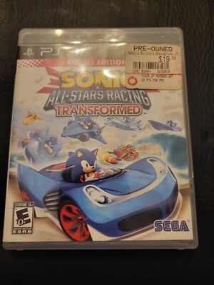 *Tested+Works* Sonic & Sega All-Stars Racing Transformed PlayStation 3 PS3 