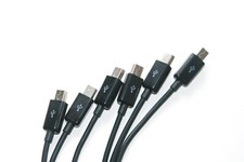 US Mini USB 6-Way Charger  Charging Cable. Fits: XP Deus  ORX Metal Detectors