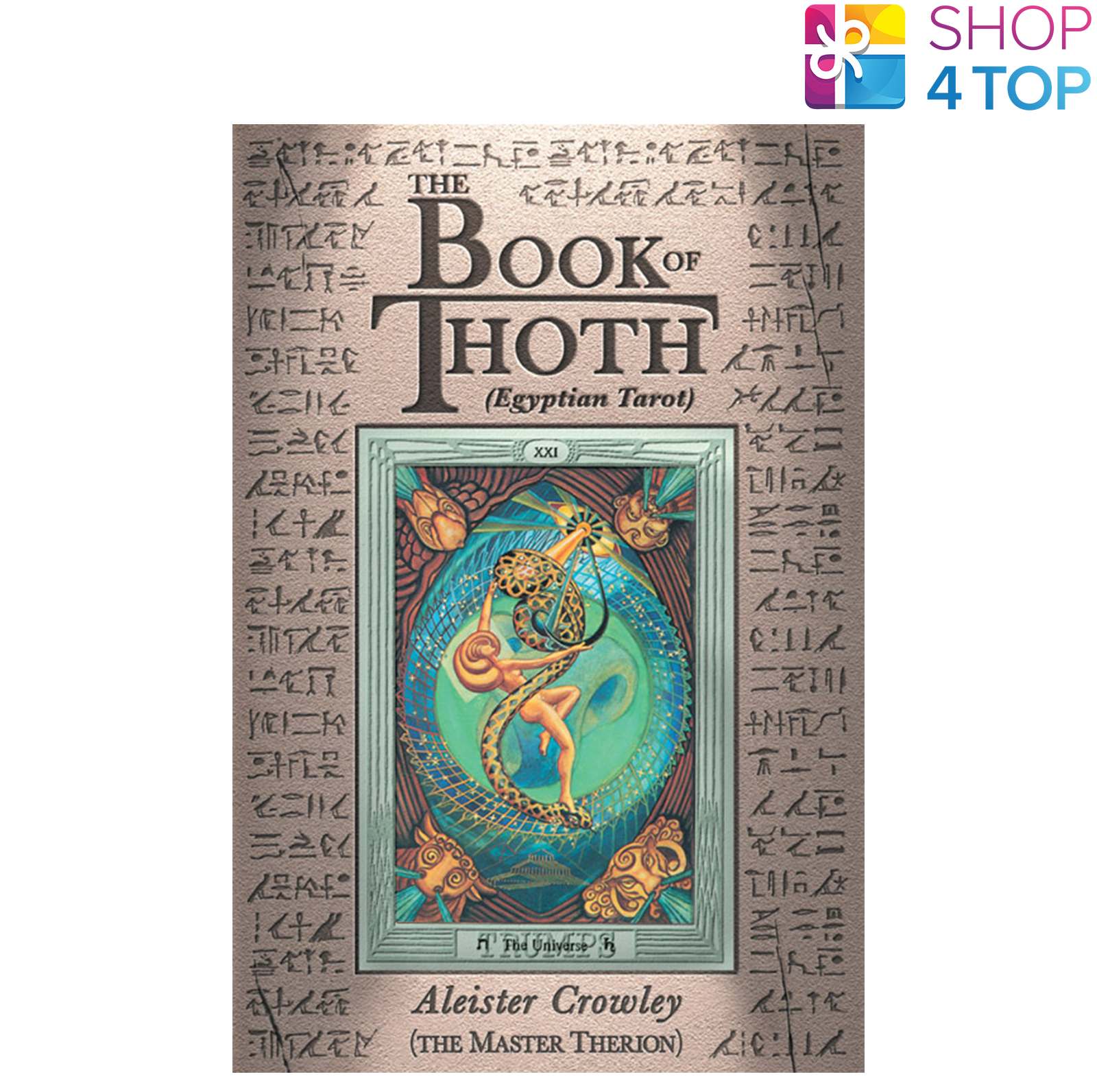 The Libro of Thoth EGYPTIAN Tarot Weiser books Da Aleister Crowley Esoterici New