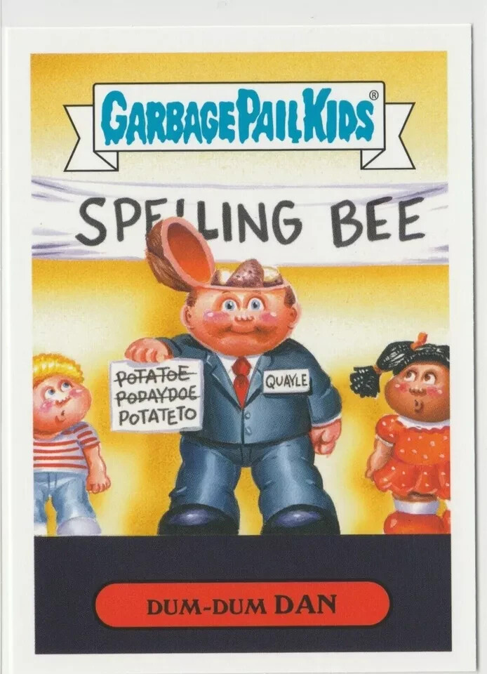 Dum-Dum Dan #2a Garbage Pail Kids GPK 2019 We Hate the 90s Series