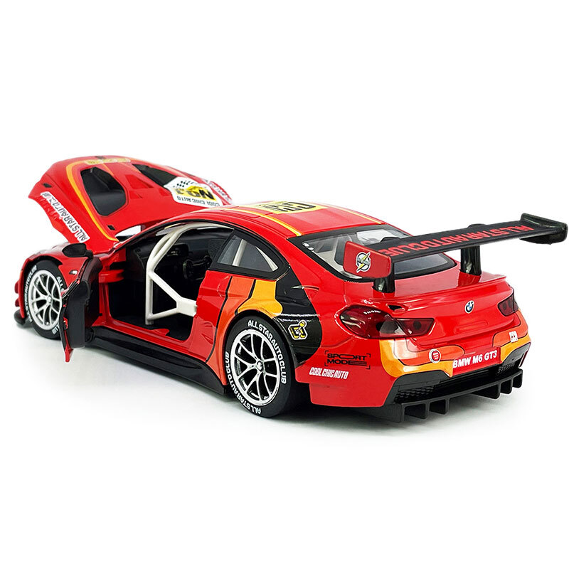 〓1/24スケール〓BMW M6 GT3〓カスタム〓ダイキャストモデルミニカー 〓1/24スケール〓BMW M6 GT3〓カスタム〓ダイキャストモデルミニカー