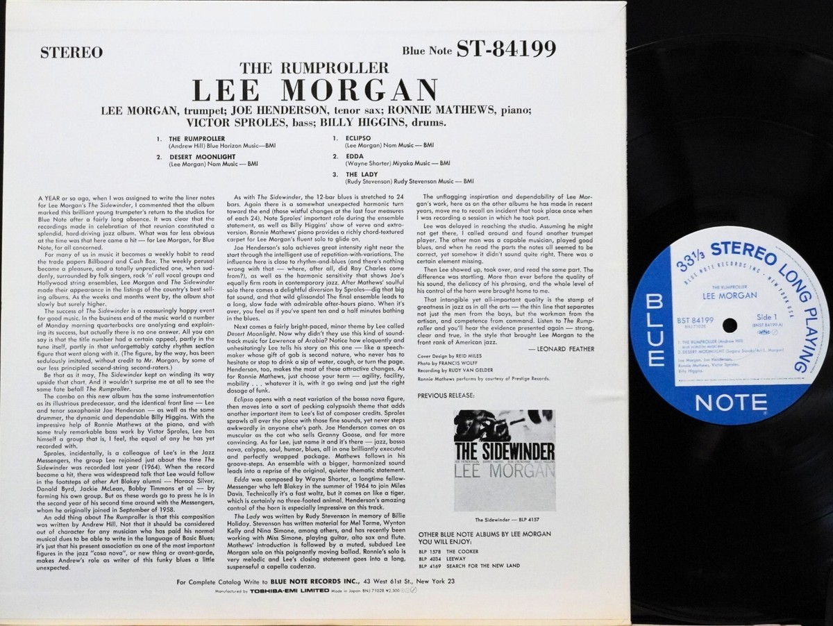 独LP Lee Morgan The Rumproller 0850312 Blue Note /00260 Ny02MzUzLmpwZWc.jpeg