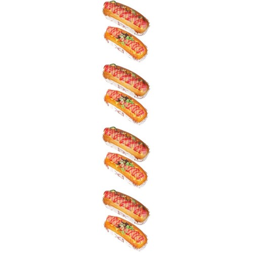 2pcs Faux Fake Food Models Bread Props Bread Ornaments Food Props - 第 2/12 張圖片