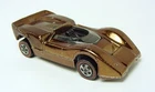 1960s HOT WHEELS REDLINE MCLAREN M6A METALLIC BROWN US DIECAST