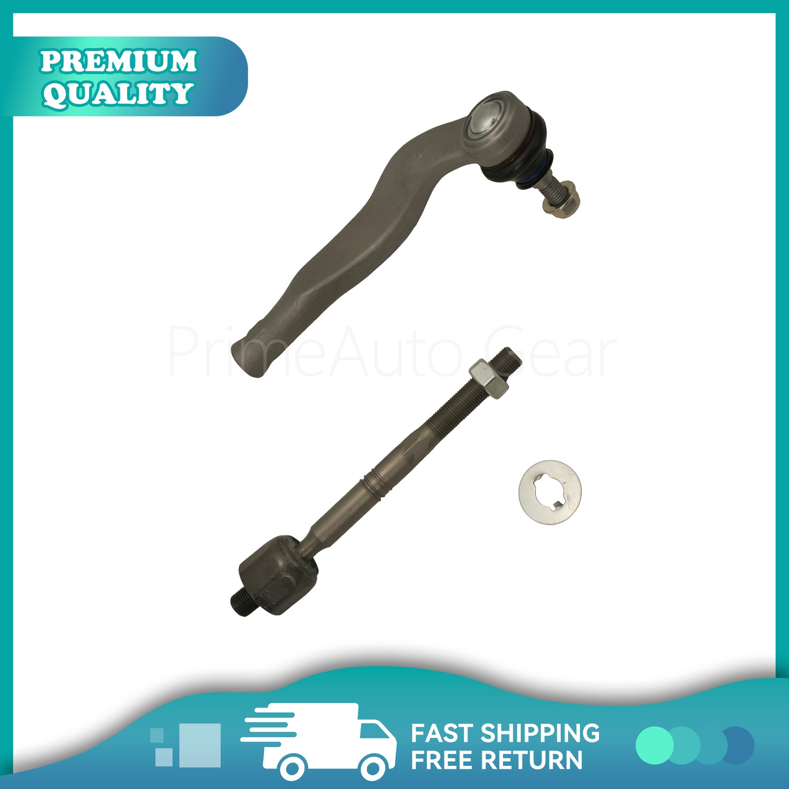 673007161 Left Inner Tie Rod Ball Joint For 2019-2023 Maserati Levante US