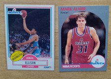 Rookie 1990-91 Fleer Pervis Ellison #164+ Mark Alarie Washington Bullets NM-MINT