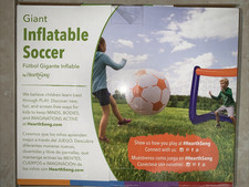 New Giant inflatable Soccer Fussball Ball with Goal New Football Soccer Nice Toy