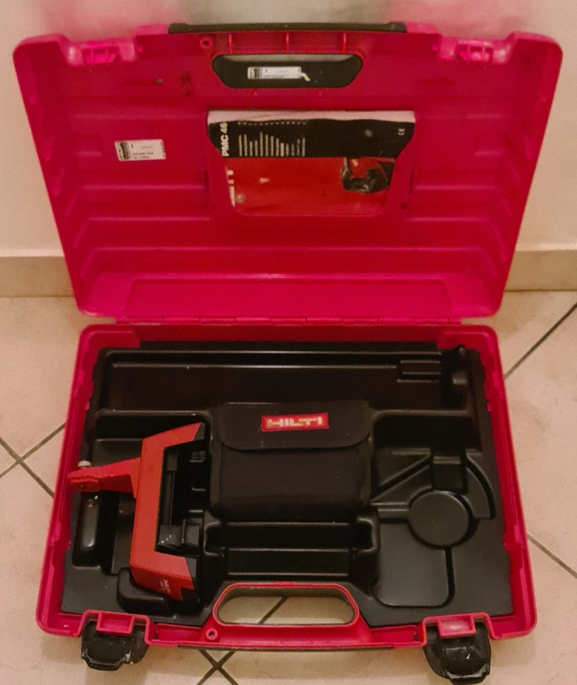 HILTI PMC 46 Laser en Croix Ligne Points + PMA 78 Accroche murale - Photo 1/4